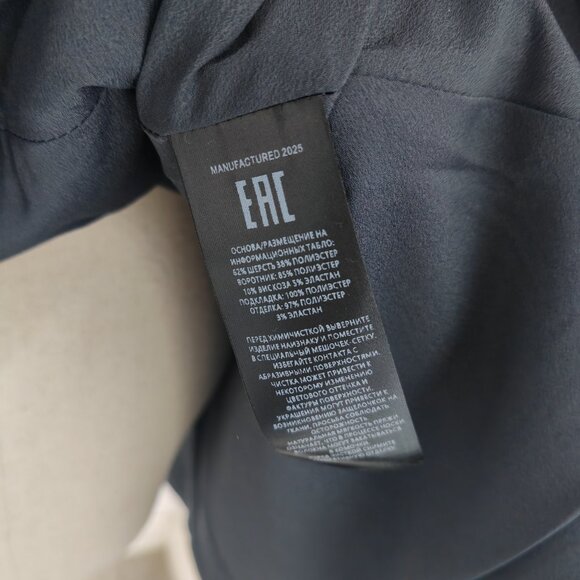 Self-portrait Grey Checkered Wave Belted Short Dress - Picture 11 of 11